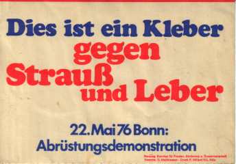 Aufkleber 1976