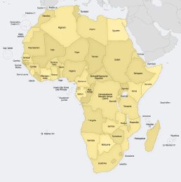 Afrikakarte (Wikipedia)